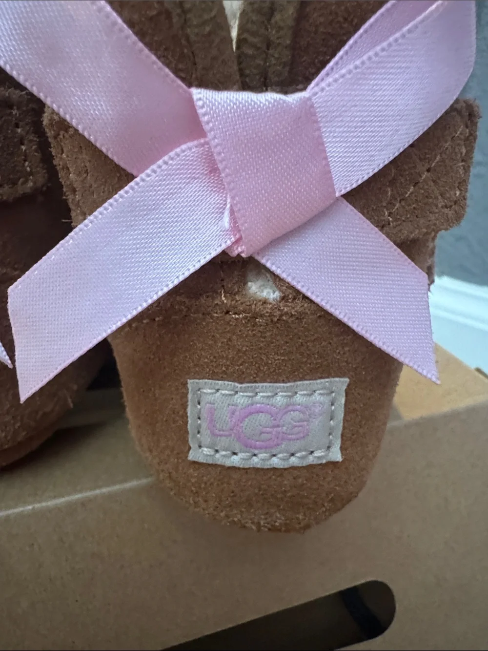UGG chestnut suede